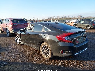 2020 Honda Civic, VIN 19XFC1F30LE018292. Фото 3 з 6 з аукціону IAAI. Каталог авто зі США OpenDataCar.