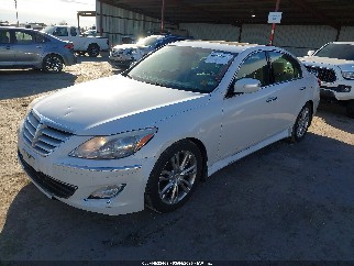 2013 Hyundai Genesis, VIN KMHGC4DD4DU237501. Фото 2 з 6 з аукціону IAAI. Каталог авто зі США OpenDataCar.