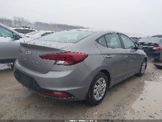 2020 Hyundai Elantra, VIN KMHD74LF8LU105141. Фото 4 из 6 с аукциона IAAI. Каталог авто из США OpenDataCar.