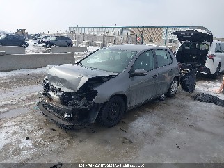 2012 Volkswagen Golf, VIN WVWDA7AJ2CW029807. Photo 2 of 6 from IAAI auction. OpenDataCar US salvage catalog.