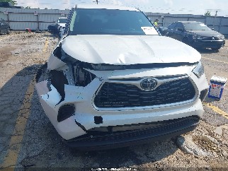 2022 Toyota Highlander, VIN 5TDCZRAH3NS551099. Фото 6 з 6 з аукціону IAAI. Каталог авто зі США OpenDataCar.