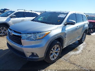 2015 Toyota Highlander, VIN 5TDKKRFH5FS040343. Фото 2 з 6 з аукціону IAAI. Каталог авто зі США OpenDataCar.