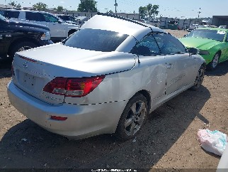 2010 Lexus IS 350c, VIN JTHFE2C23A2500937. Фото 4 з 6 з аукціону IAAI. Каталог авто зі США OpenDataCar.