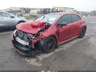 2023 Toyota GR Corolla, VIN JTNABAAE0PA007089. Фото 2 з 6 з аукціону IAAI. Каталог авто зі США OpenDataCar.