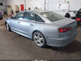 2016 Audi A6, VIN WAUFGAFC5GN163296. Фото 3 из 6 с аукциона IAAI. Каталог авто из США OpenDataCar.