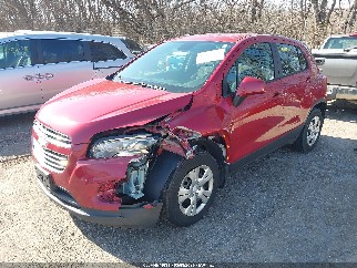 2015 Chevrolet Trax, VIN KL7CJKSBXFB189402. Фото 2 з 6 з аукціону IAAI. Каталог авто зі США OpenDataCar.
