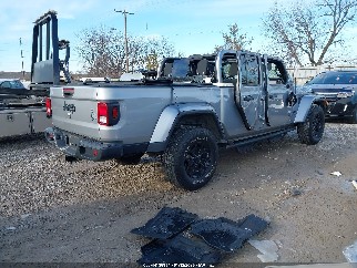 2021 Jeep Gladiator, VIN 1C6HJTAG6ML548318. Фото 4 из 6 с аукциона IAAI. Каталог авто из США OpenDataCar.