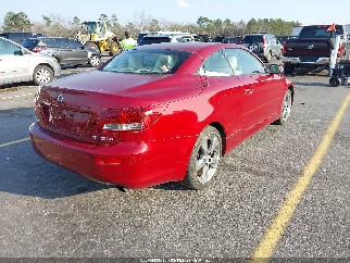 2010 Lexus IS 250c, VIN JTHFF2C22A2513367. Фото 4 з 6 з аукціону IAAI. Каталог авто зі США OpenDataCar.