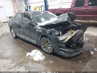 2017 Kia Optima, VIN 5XXGT4L38HG169423. Фото 1 з 6 з аукціону IAAI. Каталог авто зі США OpenDataCar.