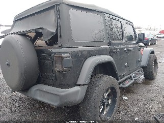 2022 Jeep Wrangler Unlimited, VIN 1C4HJXDN2NW247376. Zdjęcie 4 z 6 z aukcji IAAI. Katalog aut z USA OpenDataCar.