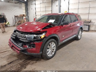 2021 Ford Explorer, VIN 1FM5K8LC1MGB79663. Фото 2 з 6 з аукціону IAAI. Каталог авто зі США OpenDataCar.