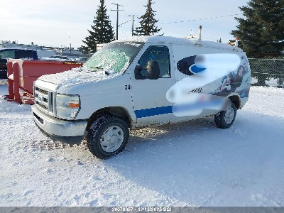 2009 Ford Econoline, VIN 1FTNE14W69DA58308. Photo 2 of 6 from IAAI auction. OpenDataCar US salvage catalog.