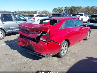 2022 Hyundai Elantra, VIN 5NPLL4AGXNH061664. Фото 4 з 6 з аукціону IAAI. Каталог авто зі США OpenDataCar.