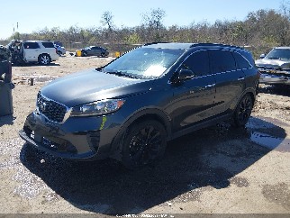 2020 Kia Sorento, VIN 5XYPG4A52LG695270. Zdjęcie 2 z 6 z aukcji IAAI. Katalog aut z USA OpenDataCar.