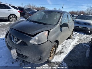 2015 Nissan Micra, VIN 3N1CK3CP5FL216698. Фото 2 з 6 з аукціону IAAI. Каталог авто зі США OpenDataCar.