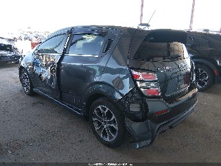 2018 Chevrolet Sonic, VIN 1G1JD6SB6J4101296. Фото 3 из 6 с аукциона IAAI. Каталог авто из США OpenDataCar.