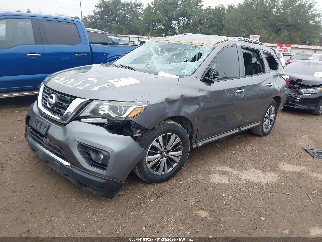 2019 Nissan Pathfinder, VIN 5N1DR2MN5KC618484. Фото 2 з 6 з аукціону IAAI. Каталог авто зі США OpenDataCar.