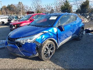 2021 Toyota C-HR, VIN JTNKHMBX2M1095725. Photo 2 of 6 from IAAI auction. OpenDataCar US salvage catalog.