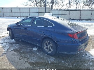 2020 Hyundai Sonata, VIN 5NPEG4JA2LH045058. Фото 3 з 6 з аукціону IAAI. Каталог авто зі США OpenDataCar.