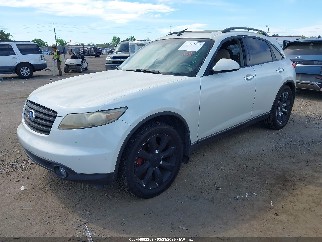 2004 Infiniti FX35, VIN JNRAS08W74X221664. Zdjęcie 2 z 6 z aukcji IAAI. Katalog aut z USA OpenDataCar.