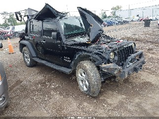 2016 Jeep Wrangler Unlimited, VIN 1C4BJWDG6GL206559. Фото 1 з 6 з аукціону IAAI. Каталог авто зі США OpenDataCar.