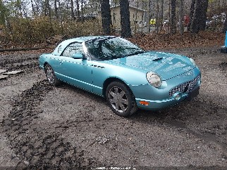 2002 Ford Thunderbird, VIN 1FAHP60A62Y129865. Zdjęcie 1 z 6 z aukcji IAAI. Katalog aut z USA OpenDataCar.