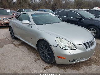 2002 Lexus SC 430, VIN JTHFN48Y920003753. Фото 1 из 6 с аукциона IAAI. Каталог авто из США OpenDataCar.