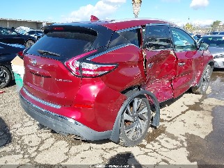 2018 Nissan Murano, VIN 5N1AZ2MG1JN159929. Фото 4 з 6 з аукціону IAAI. Каталог авто зі США OpenDataCar.