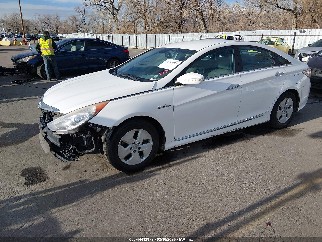 2012 Hyundai Sonata Hybrid, VIN KMHEC4A40CA033130. Zdjęcie 2 z 6 z aukcji IAAI. Katalog aut z USA OpenDataCar.