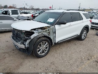 2020 Ford Explorer, VIN 1FMSK7DH1LGB51352. Фото 2 з 6 з аукціону IAAI. Каталог авто зі США OpenDataCar.