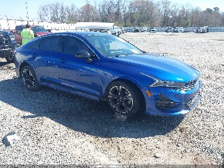 2021 Kia K5, VIN 5XXG64J2XMG064183. Photo 1 of 6 from IAAI auction. OpenDataCar US salvage catalog.