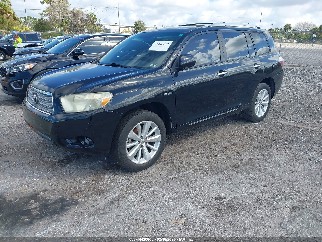 2008 Toyota Highlander Hybrid, VIN JTEEW44A182016900. Zdjęcie 2 z 6 z aukcji IAAI. Katalog aut z USA OpenDataCar.