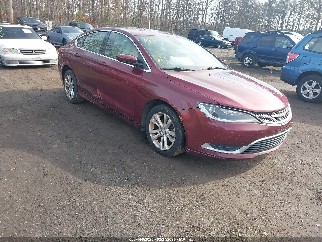 2015 Chrysler 200, VIN 1C3CCCAB0FN723627. Фото 1 из 6 с аукциона IAAI. Каталог авто из США OpenDataCar.