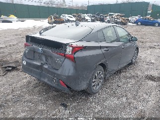 2020 Toyota Prius, VIN JTDKARFU0L3115429. Фото 4 з 6 з аукціону IAAI. Каталог авто зі США OpenDataCar.