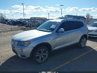 2012 Bmw X3, VIN 5UXWX7C53CL975132. Фото 2 з 6 з аукціону IAAI. Каталог авто зі США OpenDataCar.