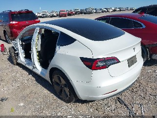 2023 Tesla Model 3, VIN 5YJ3E1EA8PF701080. Фото 3 з 6 з аукціону IAAI. Каталог авто зі США OpenDataCar.