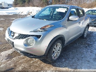 2016 Nissan Juke, VIN JN8AF5MRXGT606668. Photo 2 of 6 from IAAI auction. OpenDataCar US salvage catalog.