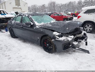 2022 Bmw 5 Series, VIN WBA73BJ06NWX59298. Фото 1 з 6 з аукціону IAAI. Каталог авто зі США OpenDataCar.
