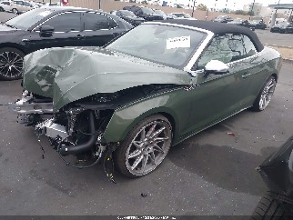 2024 Audi S5, VIN WAUY4GF50RN007028. Фото 2 из 6 с аукциона IAAI. Каталог авто из США OpenDataCar.