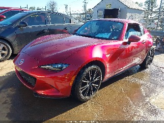 2024 Mazda MX-5 Miata, VIN JM1NDAM77R0600406. Фото 2 з 6 з аукціону IAAI. Каталог авто зі США OpenDataCar.