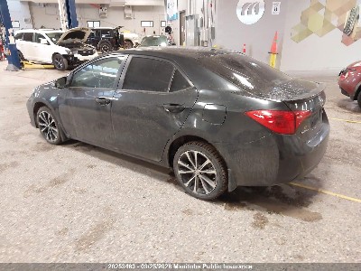 2019 Toyota Corolla, VIN 2T1BURHE1KC165128. Фото 3 з 6 з аукціону IAAI. Каталог авто зі США OpenDataCar.