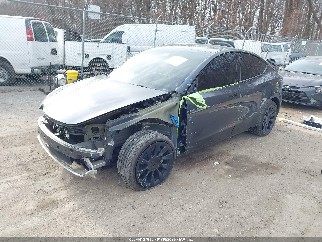 2024 Tesla Model Y, VIN 7SAYGDEE6RA271413. Фото 2 з 6 з аукціону IAAI. Каталог авто зі США OpenDataCar.