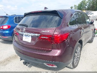 2014 Acura MDX, VIN 5FRYD3H48EB015448. Фото 4 з 6 з аукціону IAAI. Каталог авто зі США OpenDataCar.