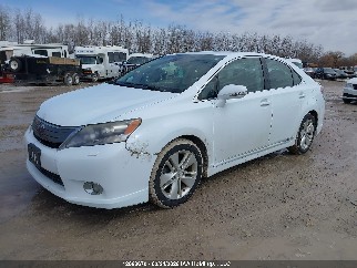 2010 Lexus HS 250h, VIN JTHBB1BA9A2018130. Фото 2 з 6 з аукціону IAAI. Каталог авто зі США OpenDataCar.
