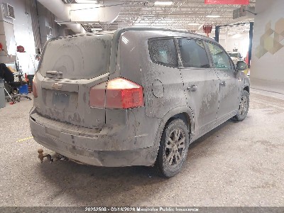 2012 Chevrolet Orlando, VIN KL77P2EMXCK601634. Фото 4 з 6 з аукціону IAAI. Каталог авто зі США OpenDataCar.