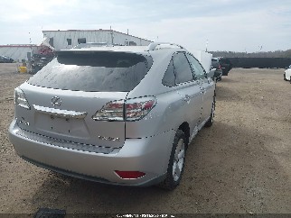 2010 Lexus RX 350, VIN 2T2BK1BA2AC037083. Фото 4 з 6 з аукціону IAAI. Каталог авто зі США OpenDataCar.