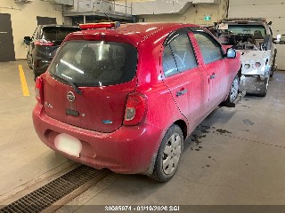2015 Nissan Micra, VIN 3N1CK3CP1FL231635. Фото 4 з 6 з аукціону IAAI. Каталог авто зі США OpenDataCar.