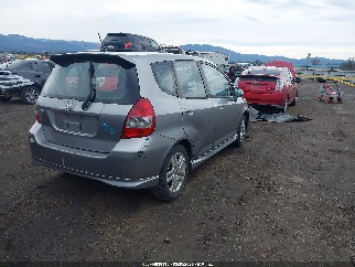 2007 Honda Fit, VIN JHMGD386X7S023697. Фото 4 з 6 з аукціону IAAI. Каталог авто зі США OpenDataCar.