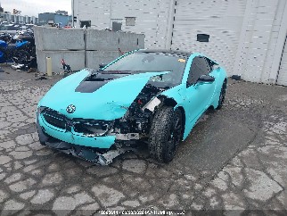 2014 Bmw i8, VIN WBY2Z2C53EVX64614. Фото 2 из 6 с аукциона IAAI. Каталог авто из США OpenDataCar.