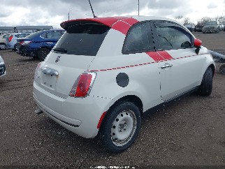 2012 Fiat 500, VIN 3C3CFFAR1CT119232. Фото 4 з 6 з аукціону IAAI. Каталог авто зі США OpenDataCar.